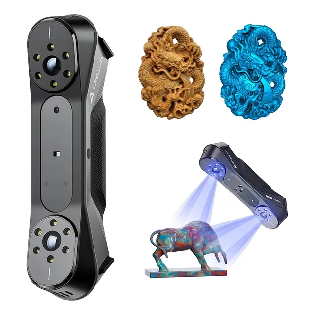 Escáner 3d Creality Cr-scan Raptor 0.02mm 60fps Para Mac Y