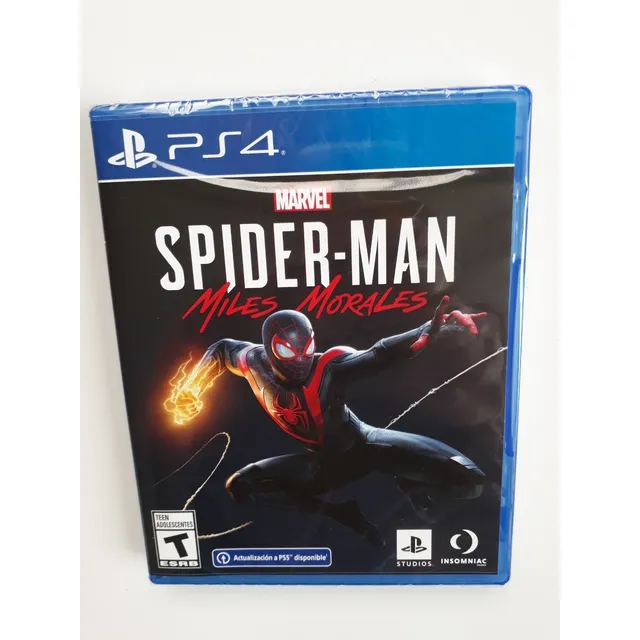 Spiderman Miles Morales Juego Ps4 Nuevo Y Sellado