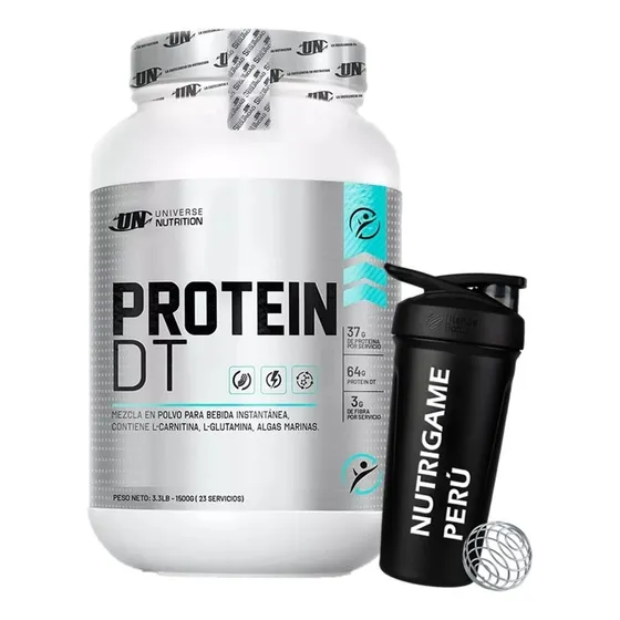 Protein Dt 1.5kg Reemplazador De Comidas +shaker Fisi Sabor Vainilla / Chocolate / Cookies