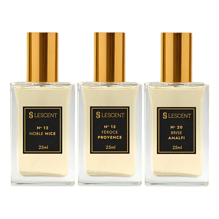 Perfumes Deo Colônia Masculino N12 N13 N20 25ml Lescente