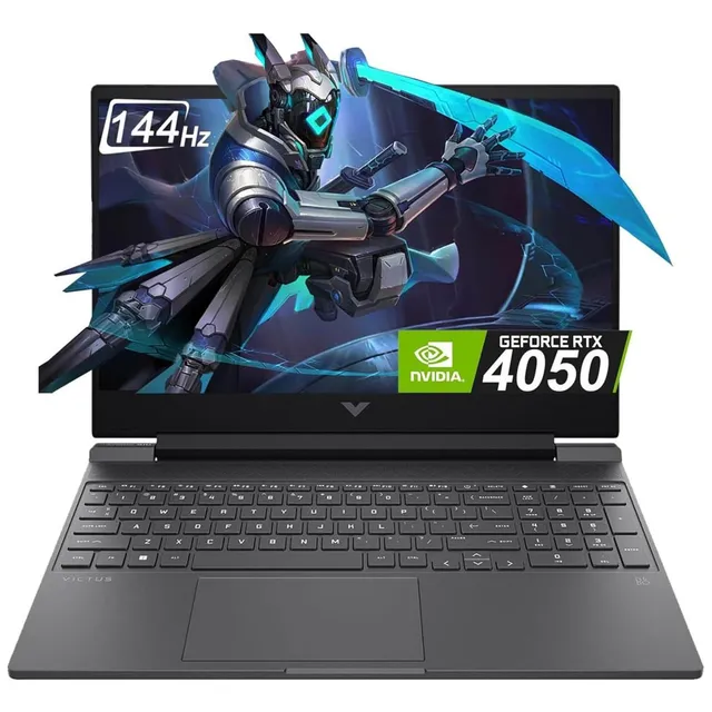Laptop Hp gamer Victus 15.6 Fhd 144hz 16gb Ram 512gb Ssd I5-13420h W11 Rtx 4050 Negro