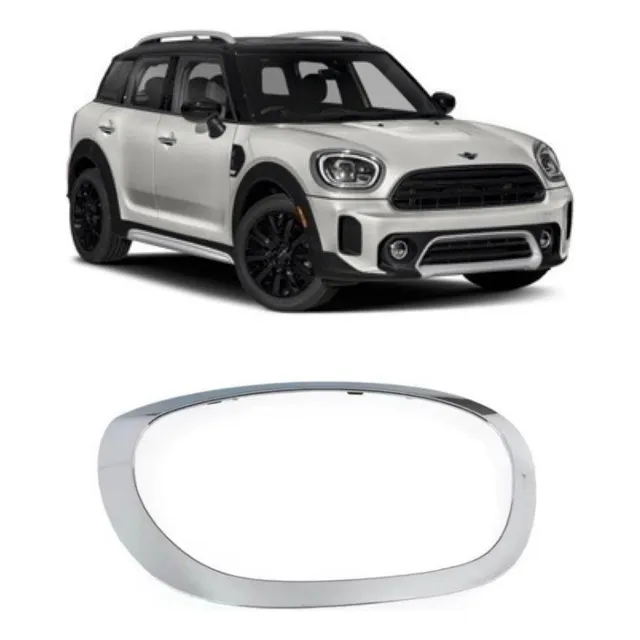 Aro Farol Mini Cooper Countryman 2017 À 2024 F60 Cromado