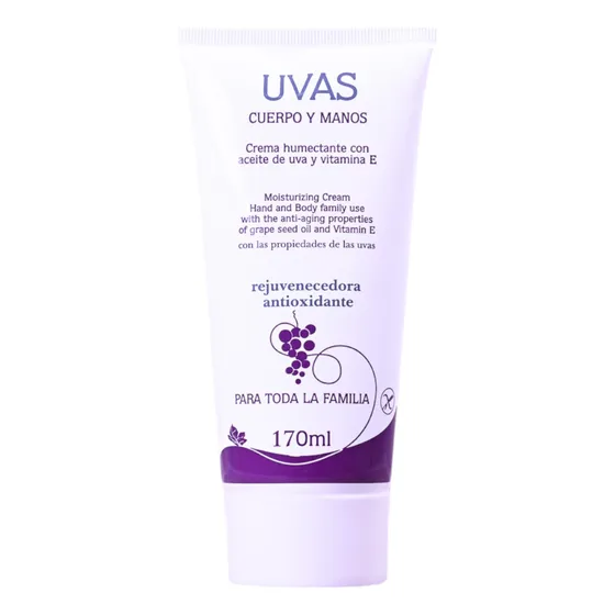 Crema De Cuerpo Y Manos Por 170 Ml Uvas Carmen Suain