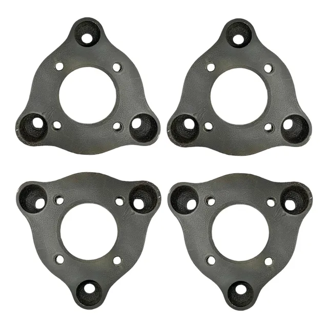 Kit 4 Adaptador De Roda Corcel Pampa 3x150mm P/ 4x100mm Spf