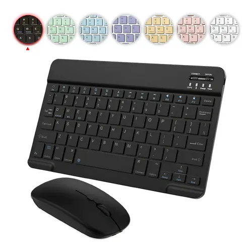 Kit Teclado e Mouse Bluetooth Recarregável para Mac e Windows XZY