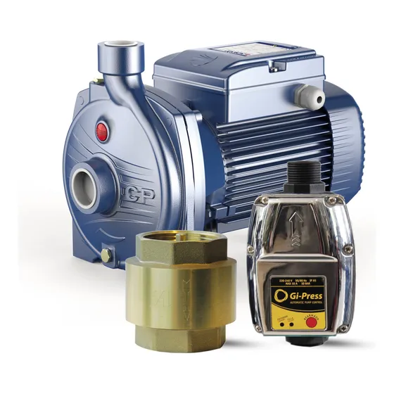 Kit Presurizador De Agua Para Casa Pedrollo 0.5hp