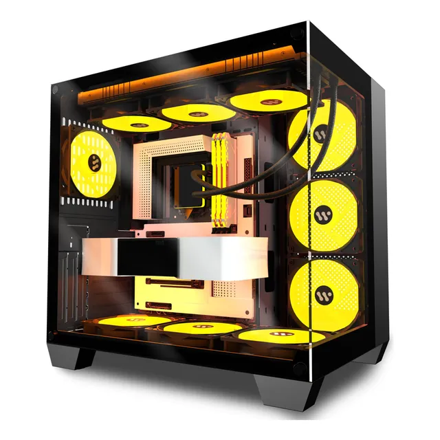Kediers Case Atx Media Torre Ventiladores Argb Usb 3.0