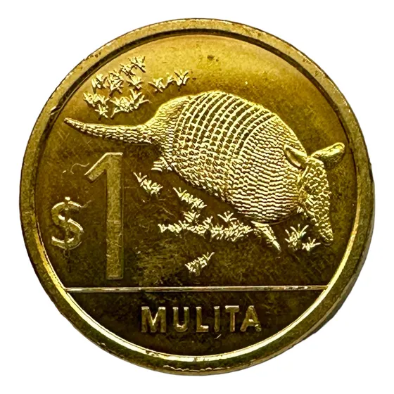 Uruguay - 1 Peso - Año 2011 - Km #135 - Mulita