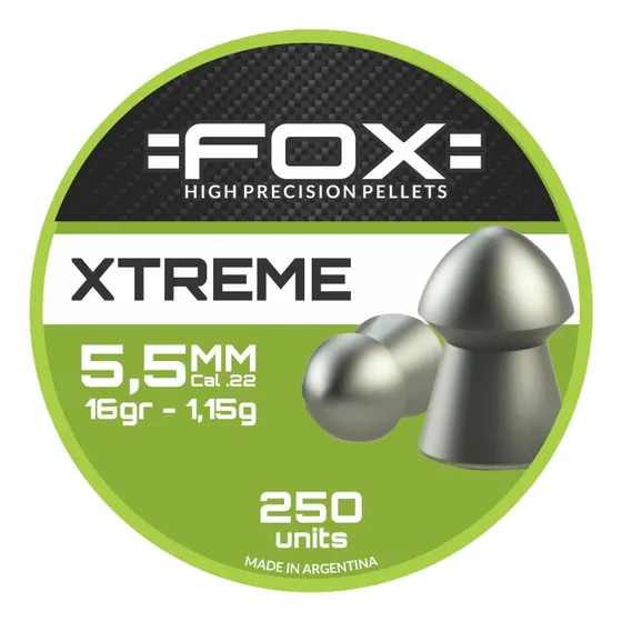 Balines Xtreme Np 5,50mm X 250 Unid.