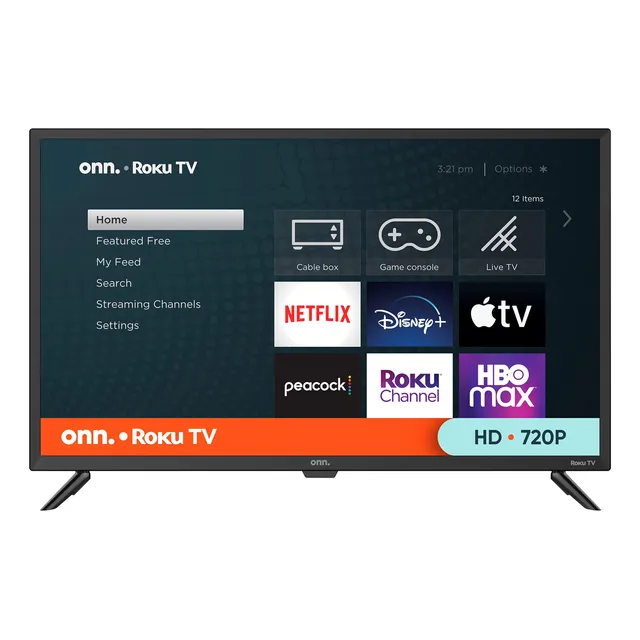 Onn Pantalla 32 Led Hd Smart Tv Roku 720p ---