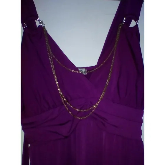 Vestido Fiesta Color Fucsia Talle M (nuevo )