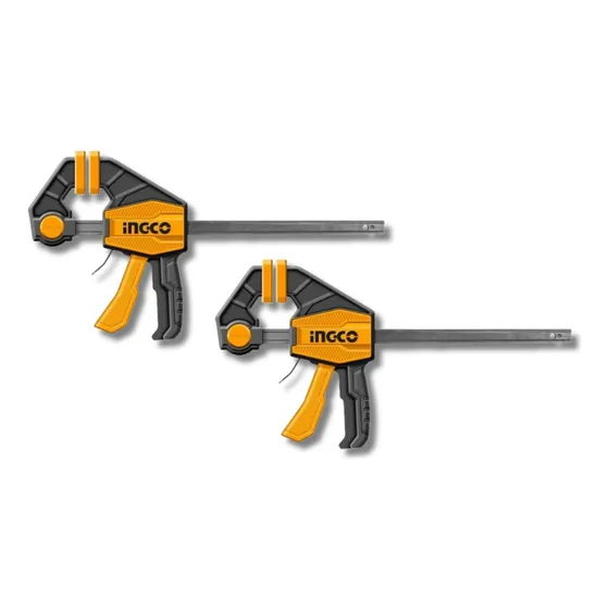 Combo X2 Prensa Rapida 12  Auto Ajustable Soporta 60kg Ingco