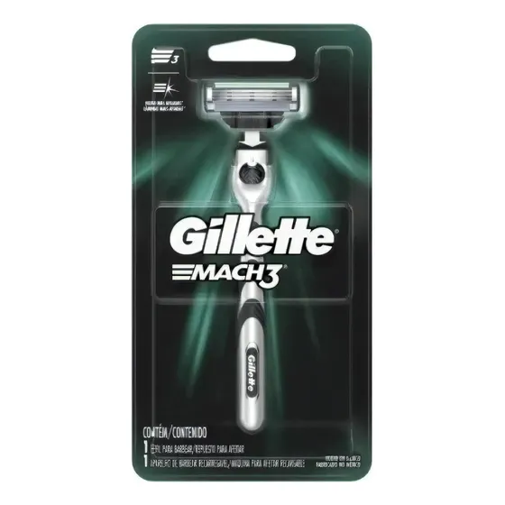 Máquina Afeitar Gillette Mach3 1 Unidad