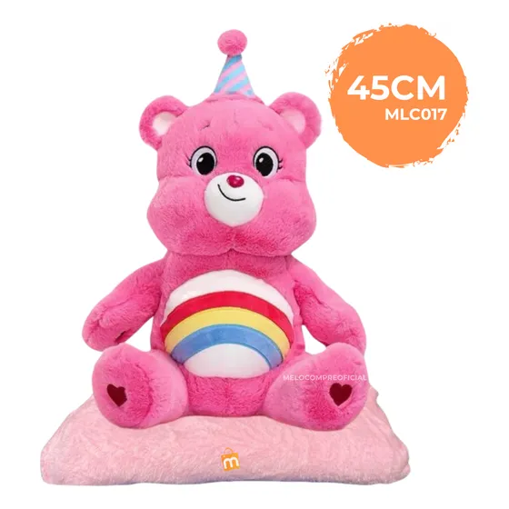 Peluche Ositos Cariñositos Con Cobija 45cm Kawaii Importado