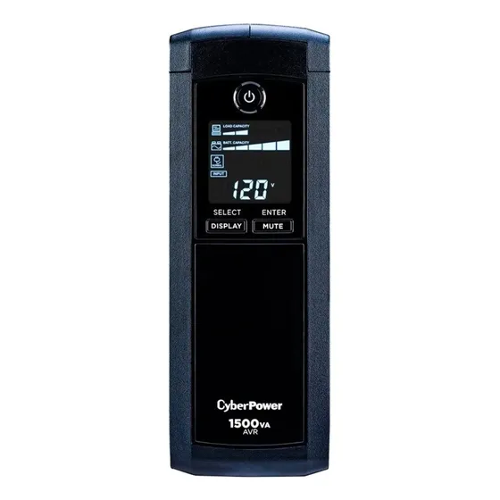 UPS CyberPower Intelligent LCD Series CP1500AVRLCD 1500VA entrada y salida de 120V