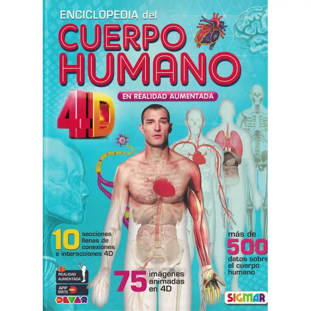 Enciclopedia Del Cuerpo Humano En Realidad Aumentada 4d