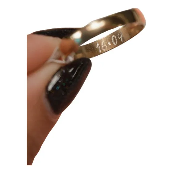 Anillos Promesa Grabados Personalizados