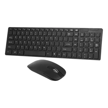 Combo Teclado Mouse Inalambrico 2.4g Usb Para Pc Notebook