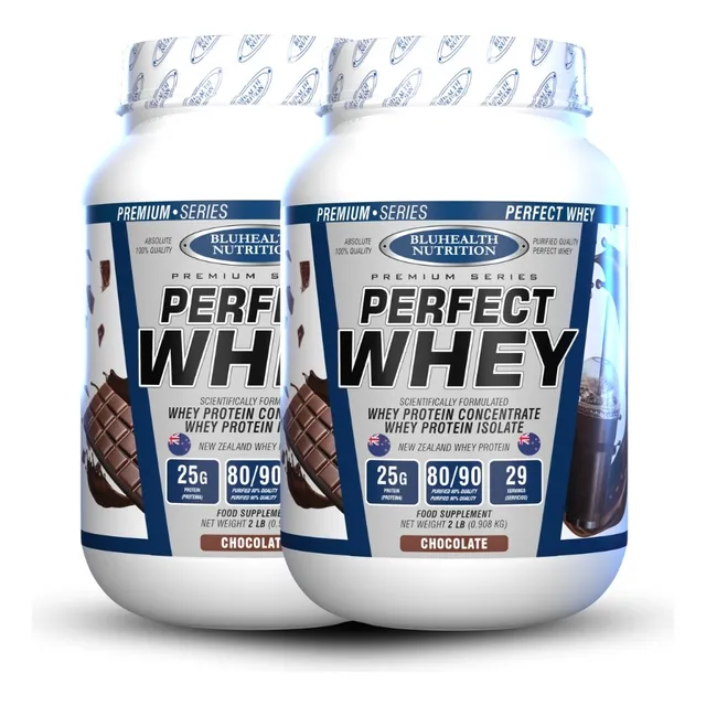 Proteína Perfect Whey 2lb Chocolate Pack X2 Chocolate