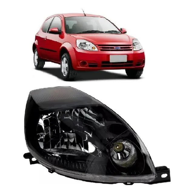 Optica Ford Ka 2011 2012 2013 2014 Fly Viral Fondo Negro