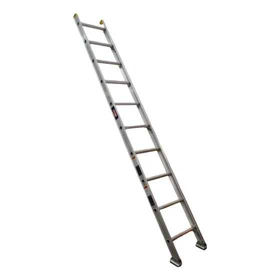 Escalera Recta De Aluminio De Canal Akron 10esc Tipoll 3.05m