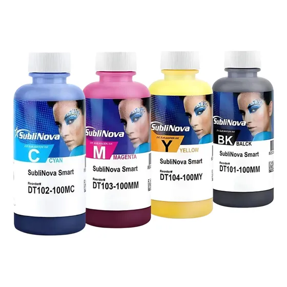 4 X 100ml Tinta Sublimatica Inktec Sublinova Dti P/ Bulk Ink