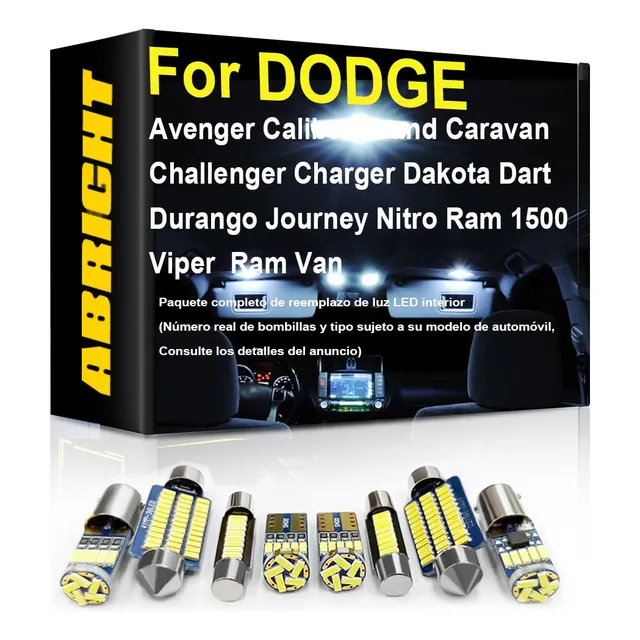 Kit Led De Iluminación Interior Premium Dodge