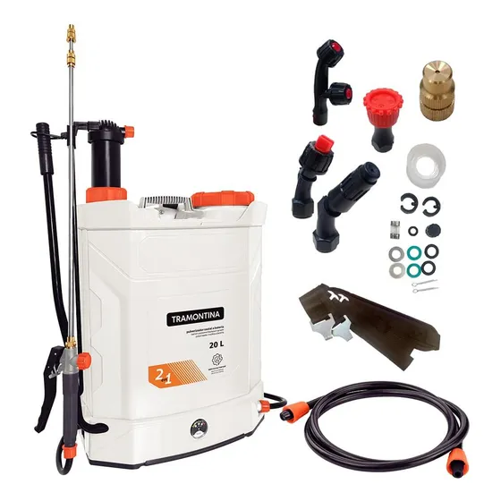 Pulverizador costal 2 en 1 Bat Bat de 20 litros con boquillas | Tramontina