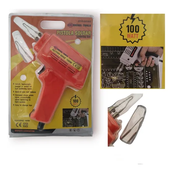 Cautin Tipo Pistola Soldar Y Cortar 100w 110v Diesel Tools