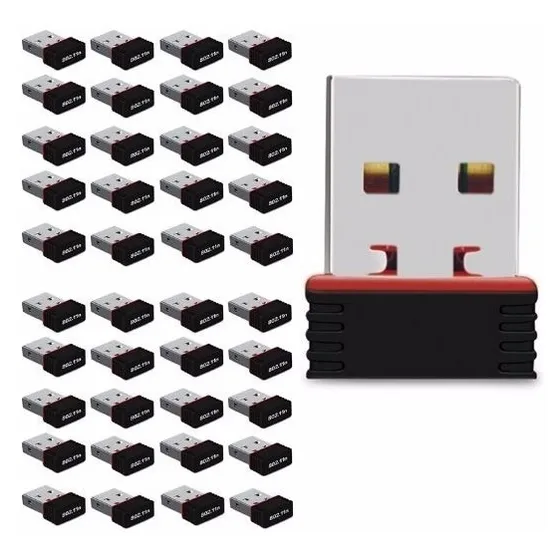 Antena Wifi Usb Tarjeta Receptor Mini 150mbps 802.11n/g/b