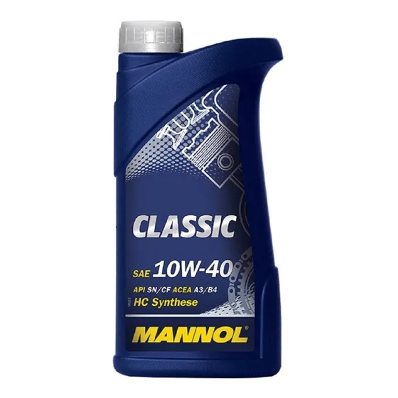 Aceite para motor  Mannol semi-sintético 10W-40 para auto/camioneta x 1L
