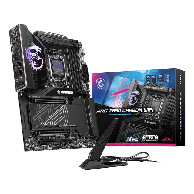 Tarjeta Madre Msi Mpg Z890 Carbon Wifi Ddr5 Lga 1851 Atx