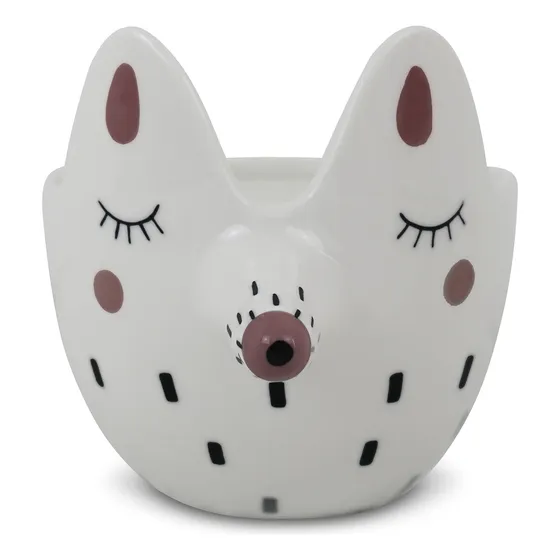 Bonito Cuenco Hilo Ceramica Para Tejer Ganchillo Este