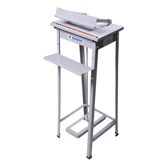 Seladora Disparo De Pedal 30cm Sem Temporizador Cor Cinza