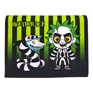 Cartera Monedero Beetlejuice Terror Con Varios Compartimento Cartera Monedero Beetlejuice Terror Con Varios Compartimento