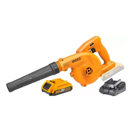 Sopladora Inalámbrica Ingco 20v + Batería Y Cargador