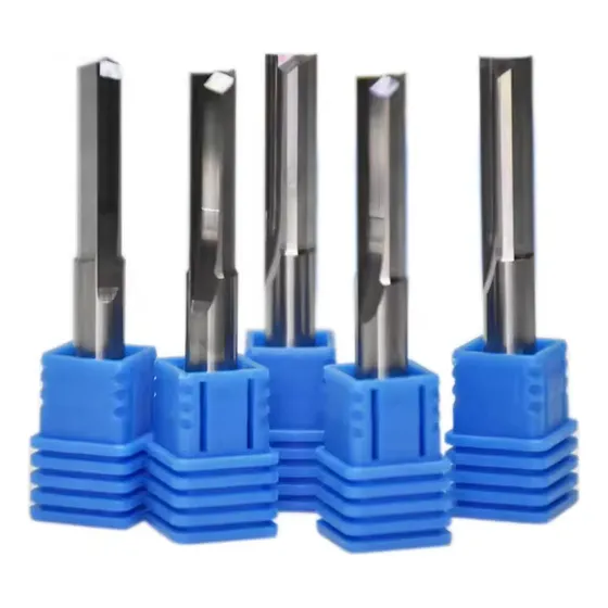 3 Fresas 2 Filos Recta Ø 4 X 22mm Router Cnc, Mdf, Acrilico