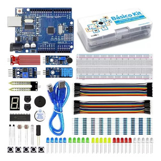 Basic Kit Compatible With Arduino Uno With Spanish Tutorial Basic Kit Compatible With Arduino Uno With Spanish Tutorial