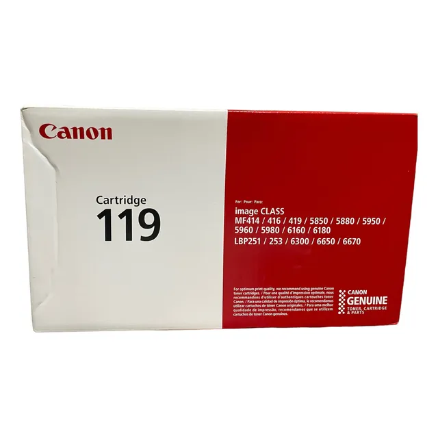 Toner Canon 119 Original Más Regalo!