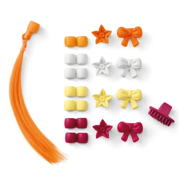 Juego Accesorios Pinzas Pelo Peina Cabello Caballos Schleich