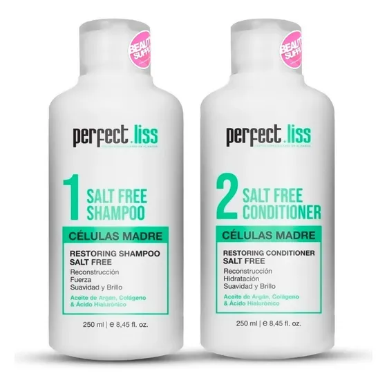 Shampoo Sin Sal Y Acondicionador Perfect.liss Mantenimiento
