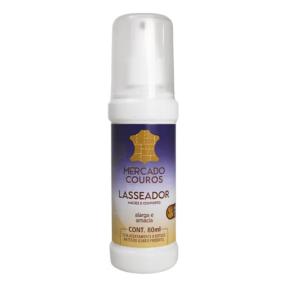 Laceador Sapato Couro Bota Amaciante Lasseador Coturno 80ml