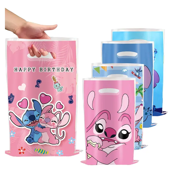 Bolsas Dulceras Lilo Y Stitch Cotillon Cumpleaños Variedades