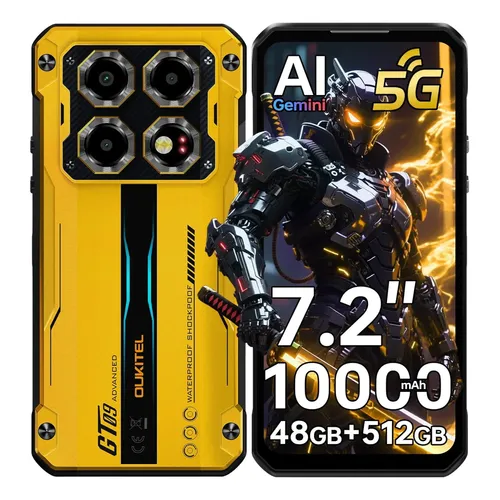 Wp60 48gb/512gb 10.000mah 5g Oukitel | MercadoLivre