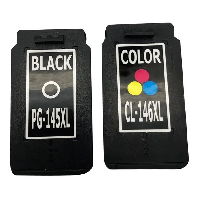 Kit 2 Pz Cartucho De Tinta 1x 145xl Negro  1x 146xl Tricolor