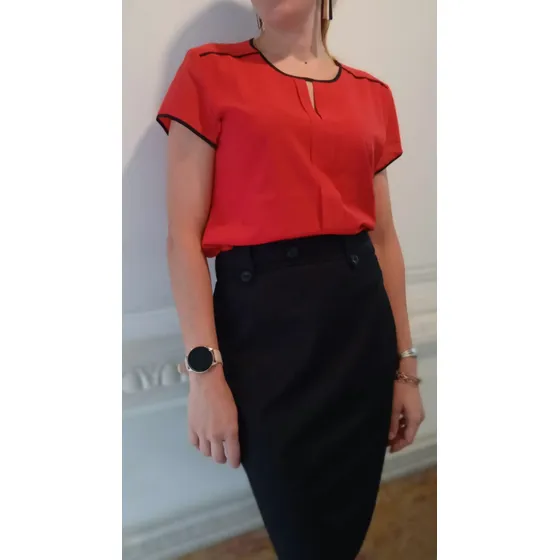 Blusa Diseño Exclusivo  Para Trabajar  Talles Grandes