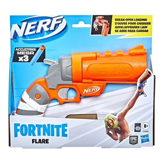 Nerf Fornite Flare Con Tres Dardos Accustrike Mega F3368sa01
