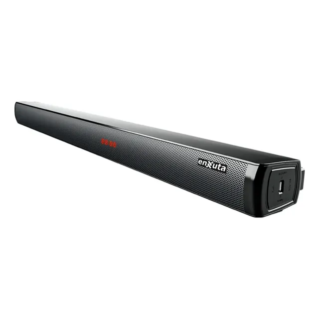 Parlante Barra De Sonido Color Negro Enxuta Bluetooth Febo