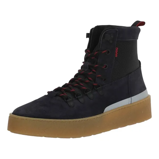 Botas Híbridas Hugo Boss Evan Hito Piel De Ante Y Textil