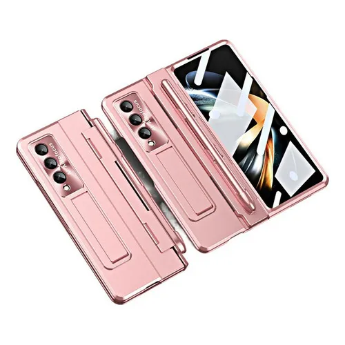 Genérica Generic - Black Gold Armor With Pen Slot - For Samsung Galaxy Z Flod 4 5g